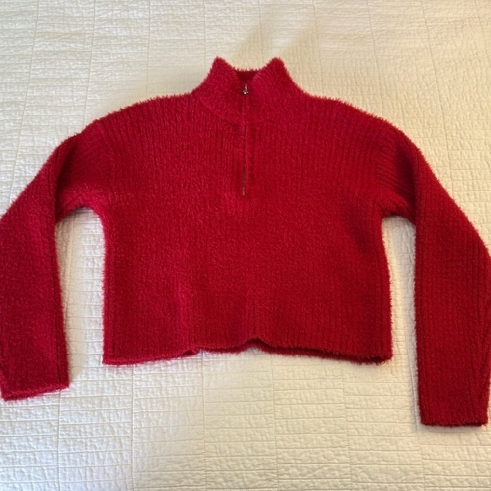 Art Class 10/12 Fuzzy Sweater Teddy Long Sleeve NWOT Pullover - Picture 2 of 6